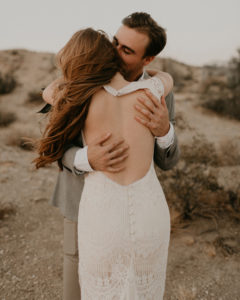 Western Bohemian wedding inspiration in Joshua Tree by Kadi Tobin