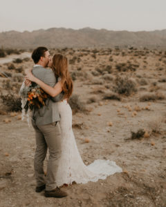 Western Bohemian wedding inspiration in Joshua Tree by Kadi Tobin