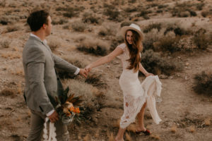 Western Bohemian wedding inspiration in Joshua Tree by Kadi Tobin
