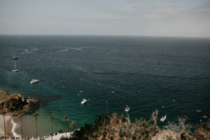 Romantic and Inspirational Catalina Island Elopement on the remote side of the island shark harbor