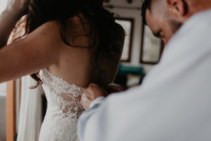 Romantic and Inspirational Catalina Island Elopement on the remote side of the island shark harbor