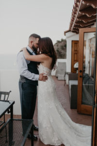 Romantic and Inspirational Catalina Island Elopement on the remote side of the island shark harbor