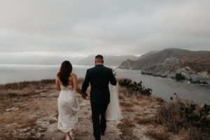 Romantic and Inspirational Catalina Island Elopement on the remote side of the island shark harbor