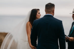 Romantic and Inspirational Catalina Island Elopement on the remote side of the island shark harbor