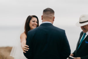Romantic and Inspirational Catalina Island Elopement on the remote side of the island shark harbor