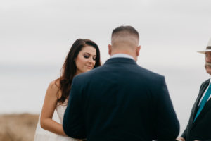 Romantic and Inspirational Catalina Island Elopement on the remote side of the island shark harbor