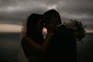 Romantic and Inspirational Catalina Island Elopement on the remote side of the island shark harbor