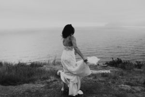 Romantic and Inspirational Catalina Island Elopement on the remote side of the island shark harbor