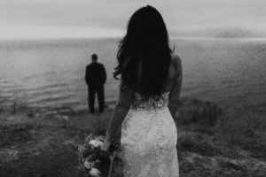 Romantic and Inspirational Catalina Island Elopement on the remote side of the island shark harbor