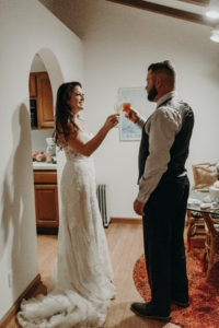 Romantic and Inspirational Catalina Island Elopement on the remote side of the island shark harbor