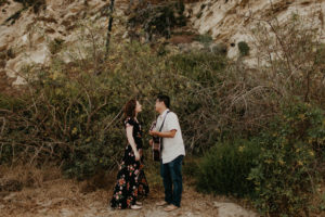 A dreamy sunrise malibu elopement at el matador beach