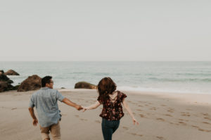 A dreamy sunrise malibu elopement at el matador beach