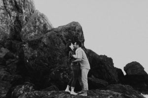 A dreamy sunrise malibu elopement at el matador beach