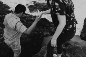 A dreamy sunrise malibu elopement at el matador beach