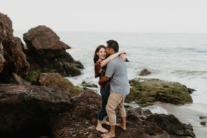 A dreamy sunrise malibu elopement at el matador beach