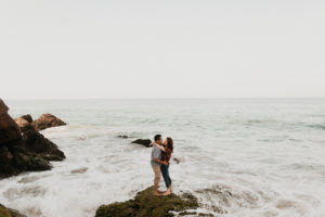 A dreamy sunrise malibu elopement at el matador beach