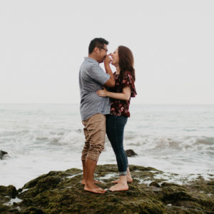 A dreamy sunrise malibu elopement at el matador beach