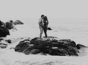 A dreamy sunrise malibu elopement at el matador beach