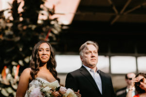 A modern romantic and edgy wedding at the smog shoppe by Los Angeles Wedding Photographer Kadi Tobin