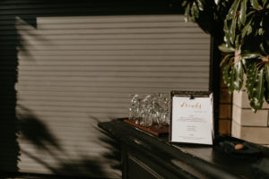 A modern romantic and edgy wedding at the smog shoppe by Los Angeles Wedding Photographer Kadi Tobin