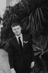 A modern romantic and edgy wedding at the smog shoppe by Los Angeles Wedding Photographer Kadi Tobin