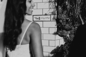 A modern romantic and edgy wedding at the smog shoppe by Los Angeles Wedding Photographer Kadi Tobin