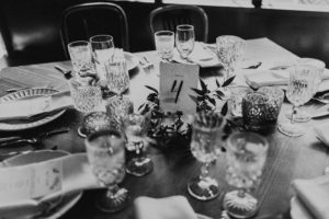 A modern romantic and edgy wedding at the smog shoppe by Los Angeles Wedding Photographer Kadi Tobin