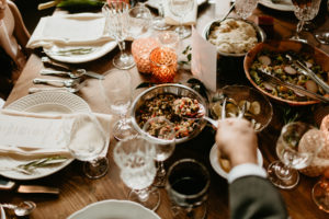 A modern romantic and edgy wedding at the smog shoppe by Los Angeles Wedding Photographer Kadi Tobin