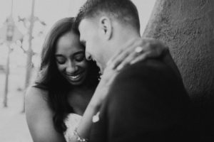 A modern romantic and edgy wedding at the smog shoppe by Los Angeles Wedding Photographer Kadi Tobin