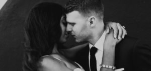 A modern romantic and edgy wedding at the smog shoppe by Los Angeles Wedding Photographer Kadi Tobin