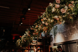 A modern romantic and edgy wedding at the smog shoppe by Los Angeles Wedding Photographer Kadi Tobin