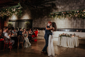 A modern romantic and edgy wedding at the smog shoppe by Los Angeles Wedding Photographer Kadi Tobin