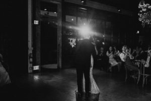 A modern romantic and edgy wedding at the smog shoppe by Los Angeles Wedding Photographer Kadi Tobin
