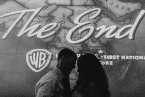 A modern romantic and edgy wedding at the smog shoppe by Los Angeles Wedding Photographer Kadi Tobin