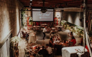 A modern romantic and edgy wedding at the smog shoppe by Los Angeles Wedding Photographer Kadi Tobin