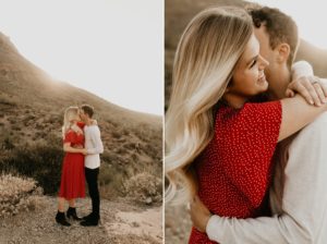 Tucson Arizona Saguaro National Park Engagement Session