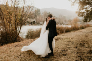 The Lodge at Malibou lake wedding