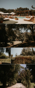 A festival themed wedding at Calamigos Ranch in Malibu, California by Kadi Tobin Photographer