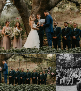 A festival themed wedding at Calamigos Ranch in Malibu, California by Kadi Tobin Photographer