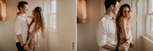 A In home engagement session in los angeles by Kadi Tobin, a los angeles wedding photographer