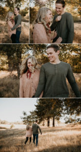 Adorable Fall Engagement Session in the mountains of Julian California