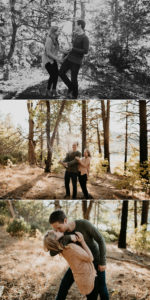 Adorable Fall Engagement Session in the mountains of Julian California