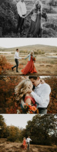 Adorable Fall Engagement Session in the mountains of Julian California