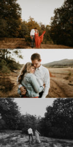 Adorable Fall Engagement Session in the mountains of Julian California