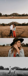 Adorable Fall Engagement Session in the mountains of Julian California