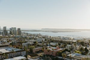Intimate Wedding at Mister As Rooftop Restaurant in San Diego
